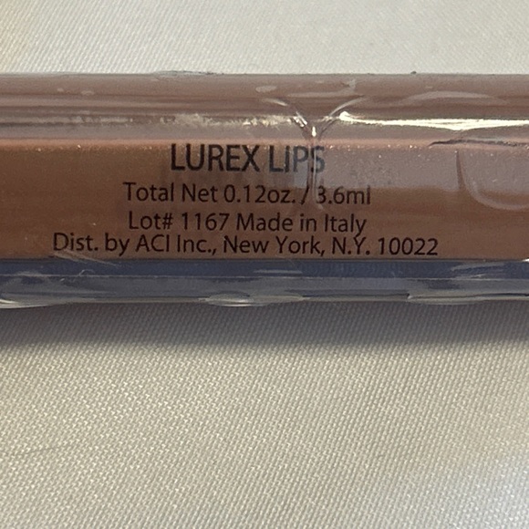 READY TO WEAR LUREX LIPS LIPGLOSS COLOR #08 BARE FULL SIZE New Sealed - Picture 5 of 8
